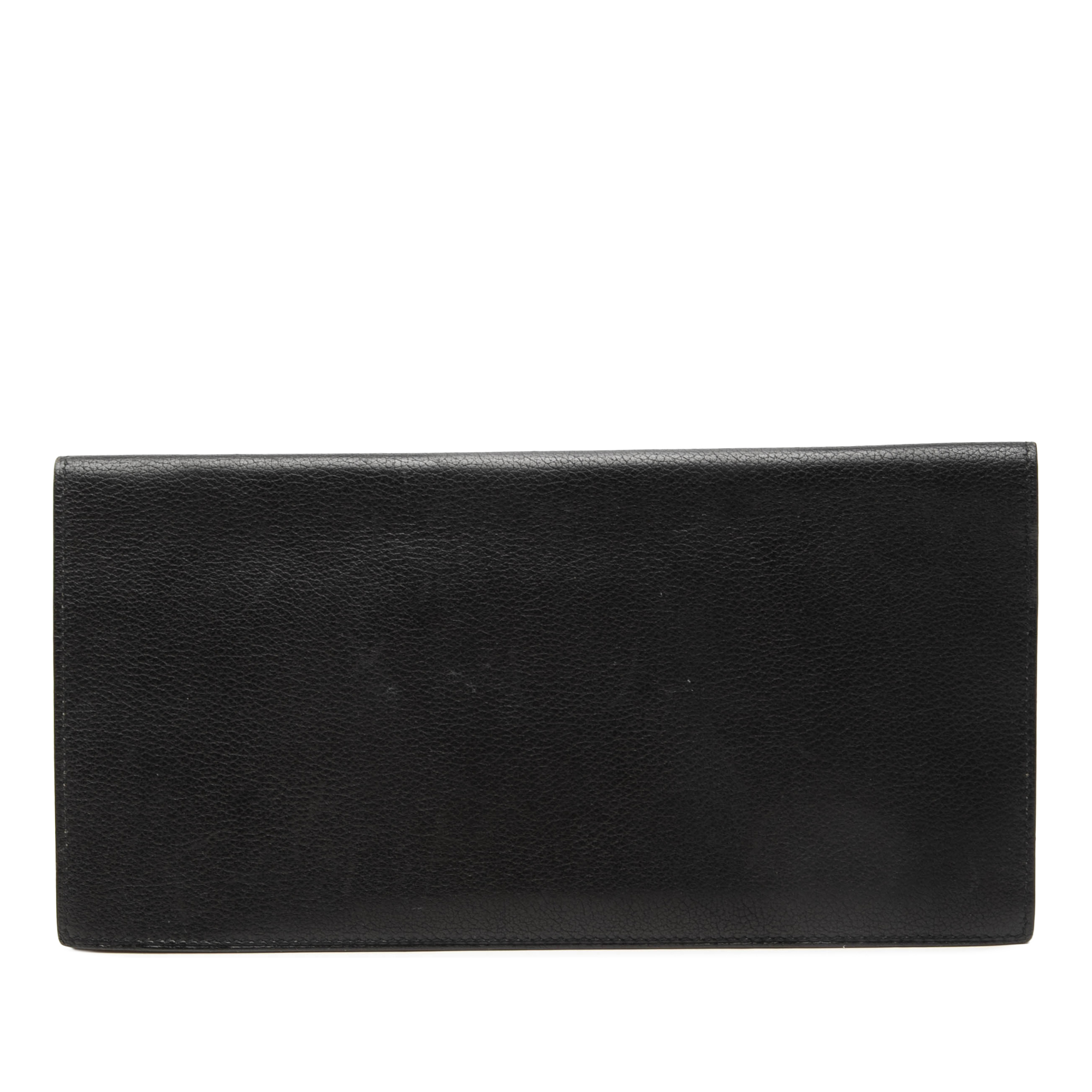 Pre-Loved Hermes Leather Bifold Passport Holder